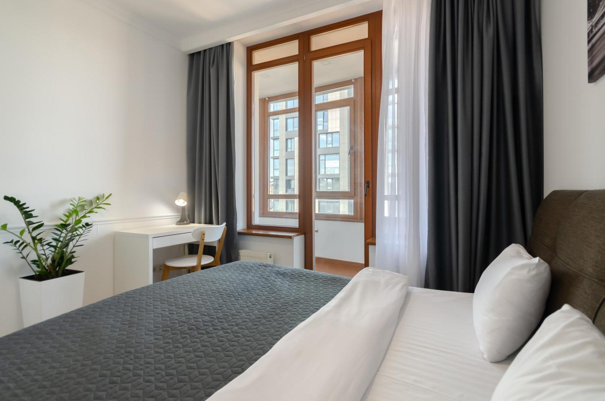 كييف Petrovdom Inn Rc Diplomat Hall -The Smart Hotel Apartment Panoramic City View I المظهر الخارجي الصورة