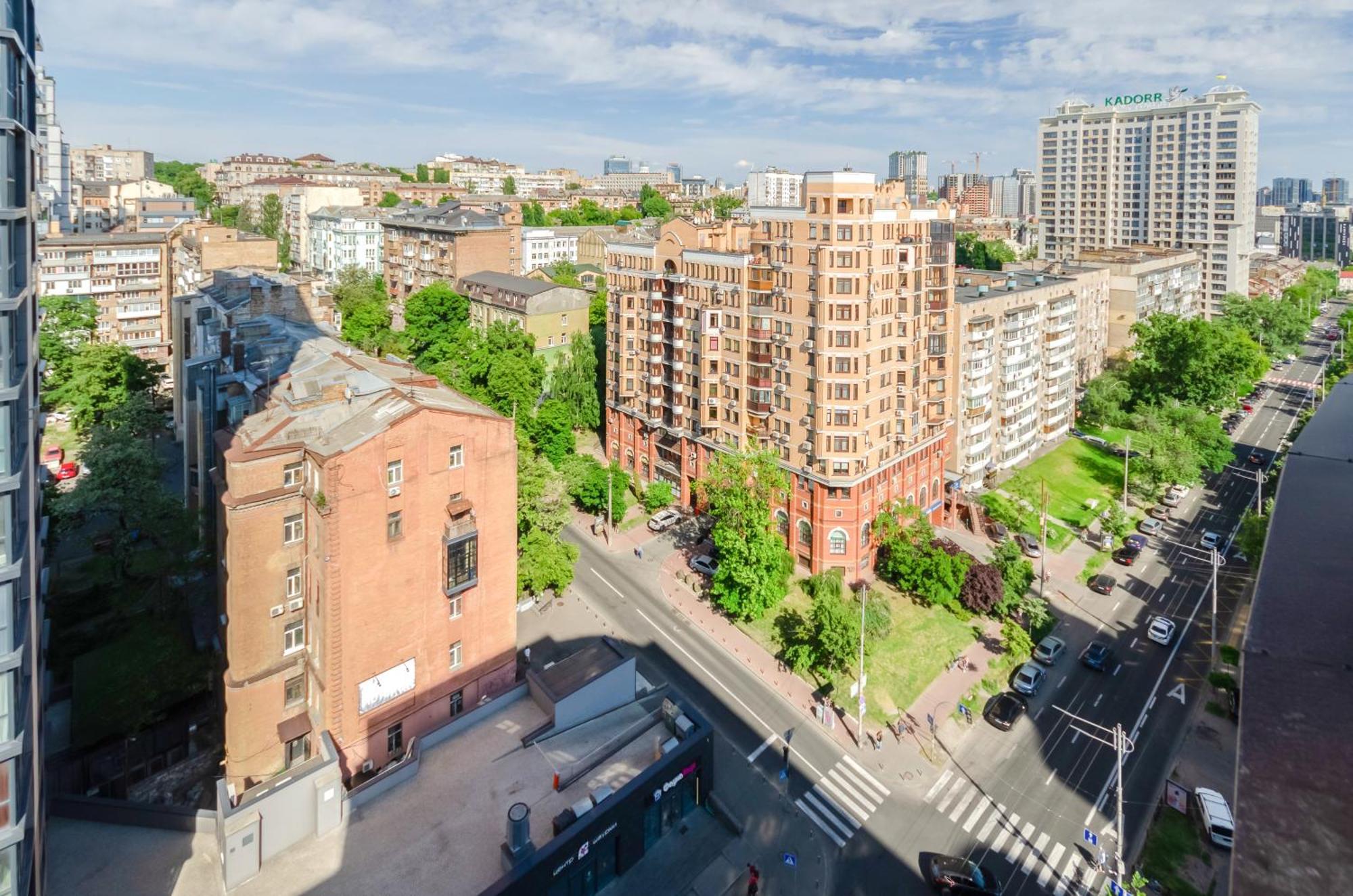 كييف Petrovdom Inn Rc Diplomat Hall -The Smart Hotel Apartment Panoramic City View I المظهر الخارجي الصورة