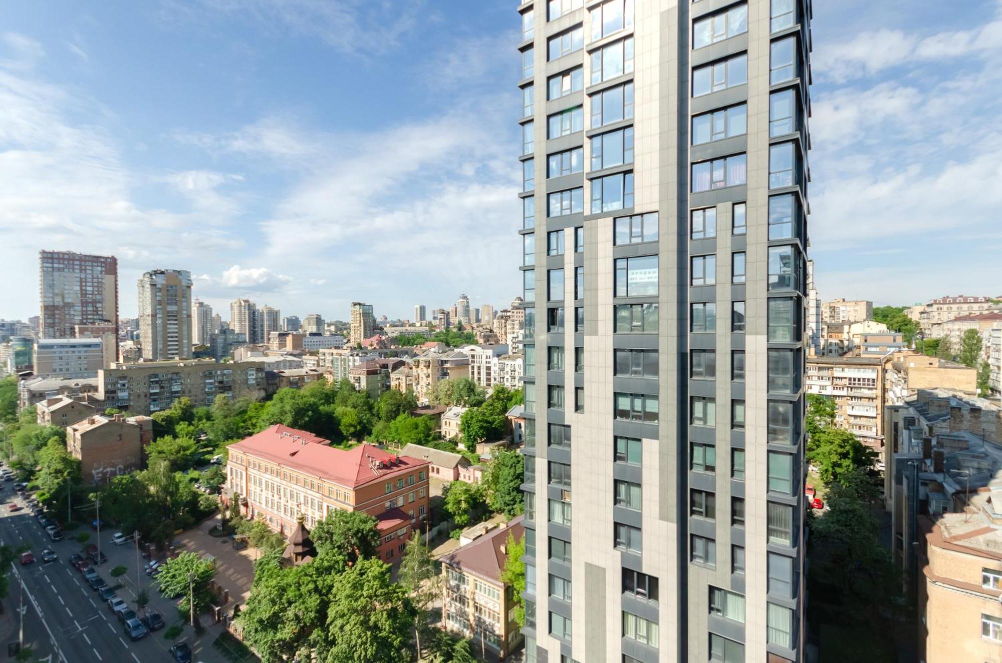 كييف Petrovdom Inn Rc Diplomat Hall -The Smart Hotel Apartment Panoramic City View I المظهر الخارجي الصورة